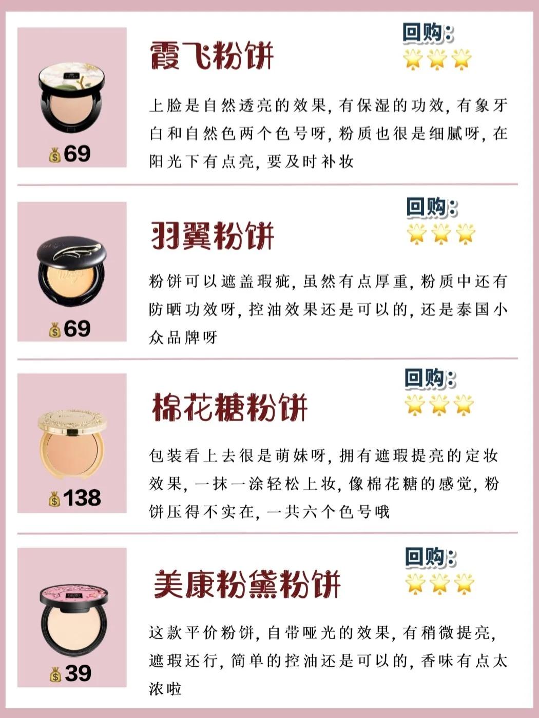 底妆怎么化干净服帖气垫和粉饼,适合日常底妆的粉饼