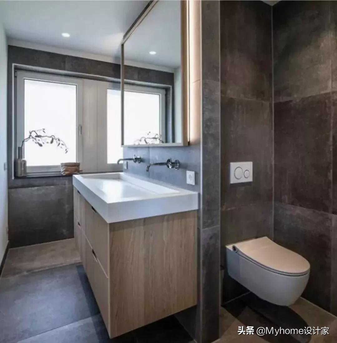 三分离卫生间怎么做实用效果图,6平方卫生间三分离装修效果图