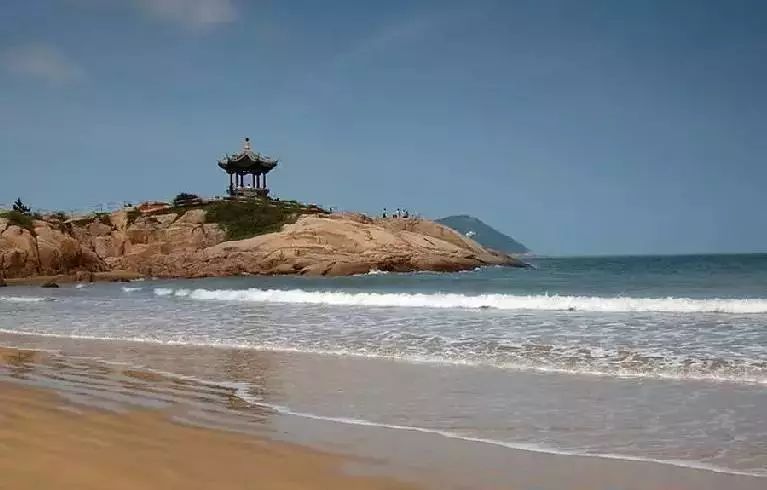 上海周边干净的沙滩,上海沙滩