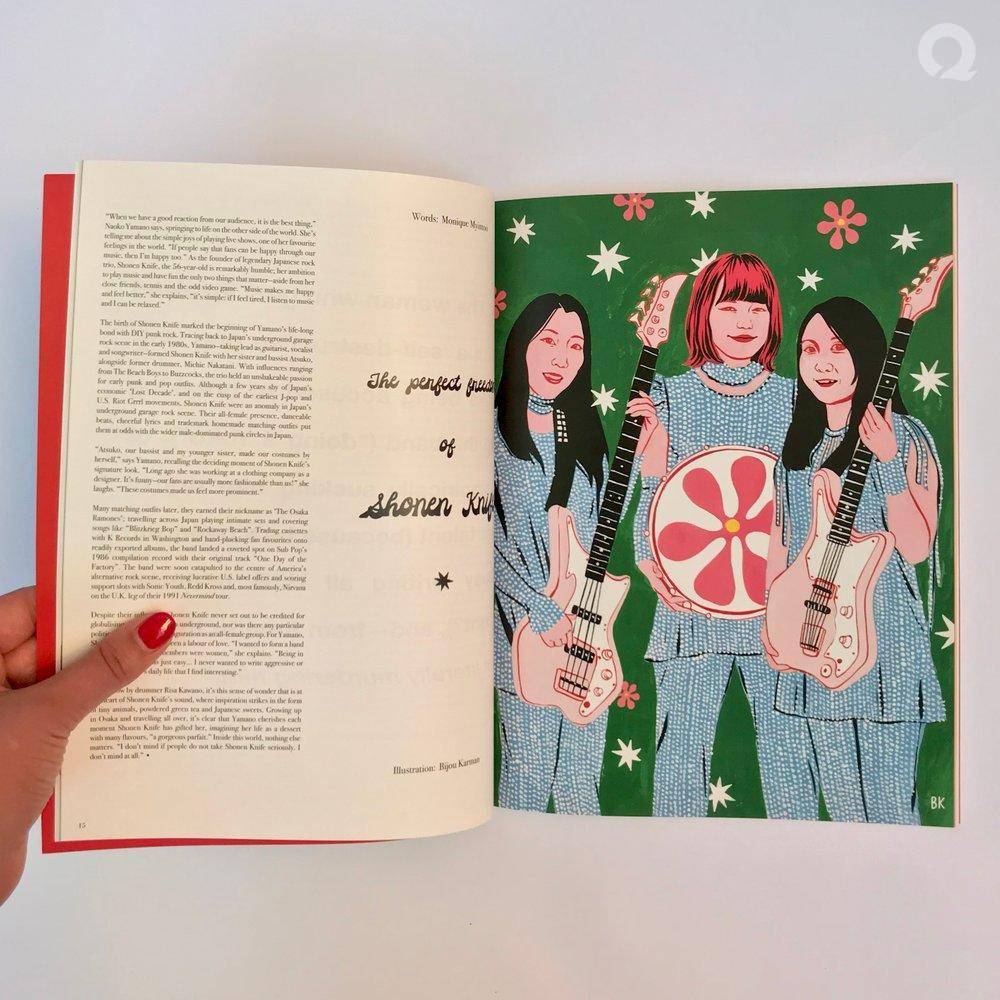 《Gusher》：一本由女性团队创作的独立摇滚杂志