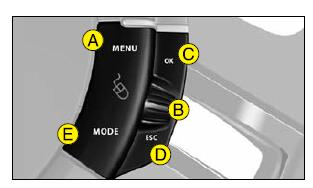 雪铁龙世嘉方向盘上的按钮怎么用,世嘉旅程电脑