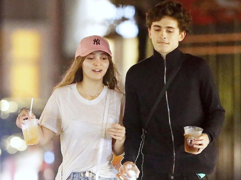 甜茶和艾莎恋情,艾莎同框