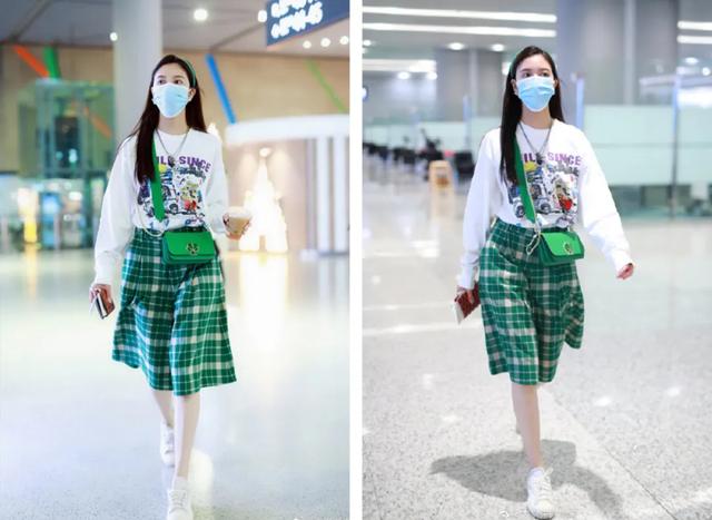 梨形身材高腰中腿裤,爸爸裤子直筒小个子