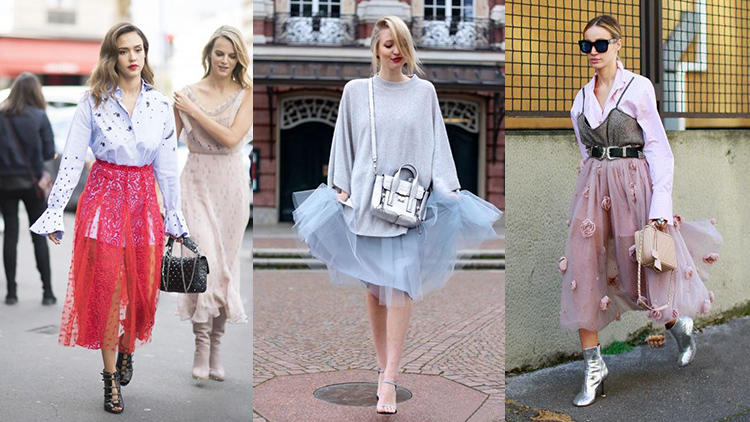 纱裙叠装造型,纱裙花式叠法