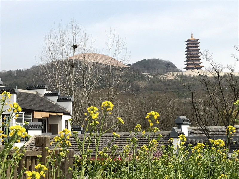 春至牛首，世凹春妆，画中徜徉，处处诗章-游南京江宁世凹桃源