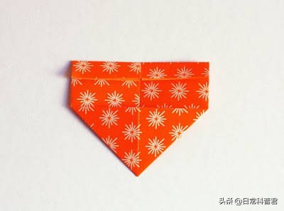 漂亮的心形书签折纸制作图解,心形折纸书签手工教程