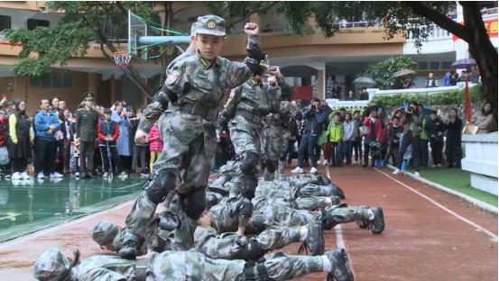 走进广附华联,彰显国防特色