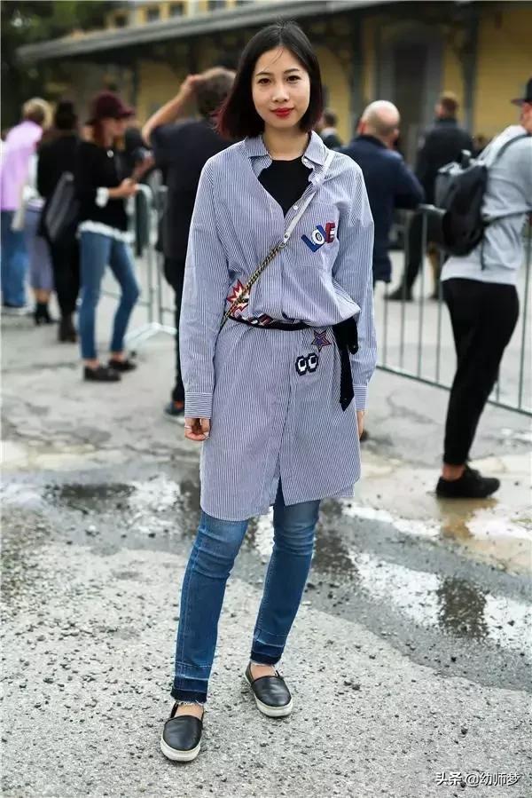 裙子套裤子,今年秋季流行穿裙子裤子超级时髦