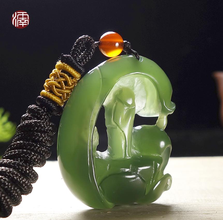 岫玉仿俄碧,岫玉仿碧玉