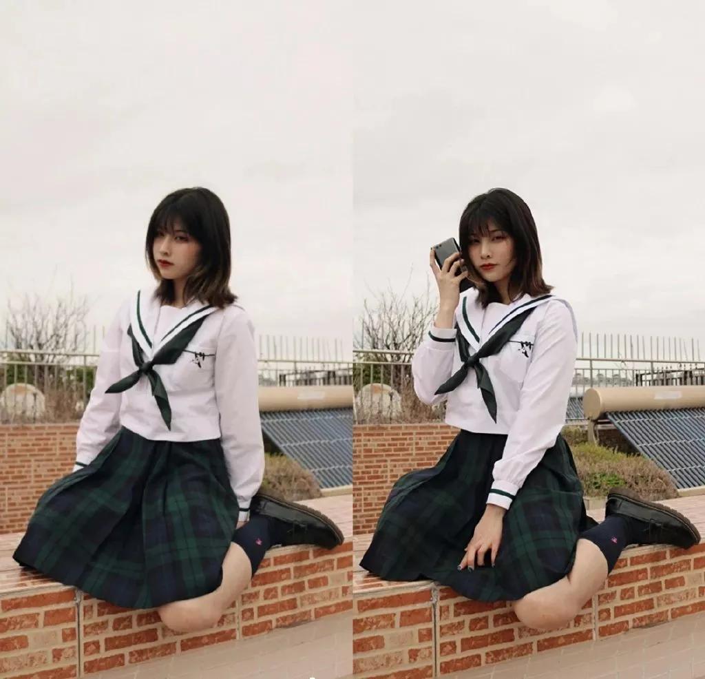 微胖怎么穿jk制服,微胖jk怎么穿