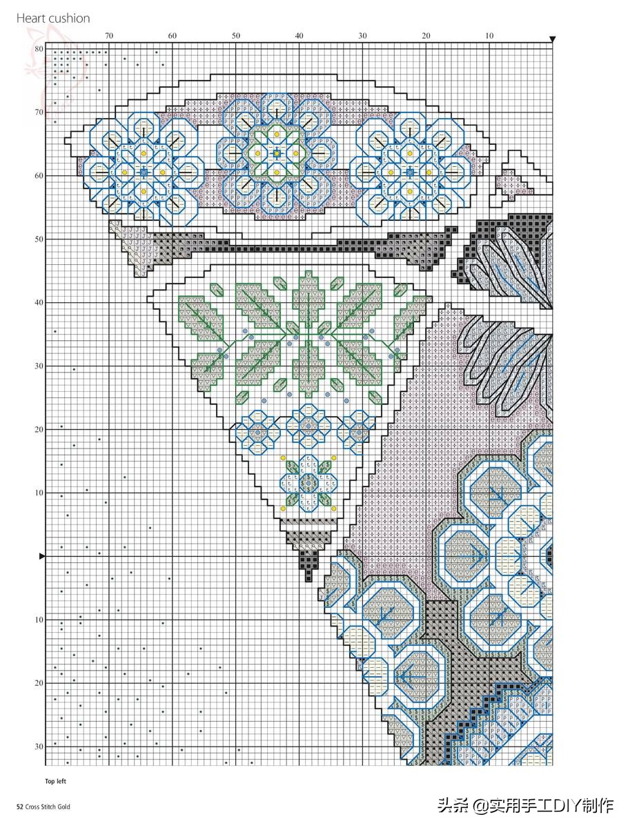十字绣树叶图案大全简单,十字绣叶子图片大全