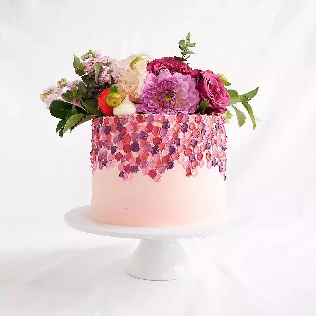 蛋糕好看复古可爱做法,艺术蛋糕创意制作视频