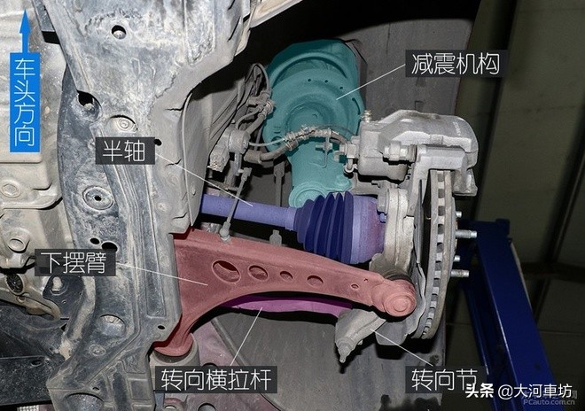 君威底盘千斤顶,别克君威发动机底盘图片解析