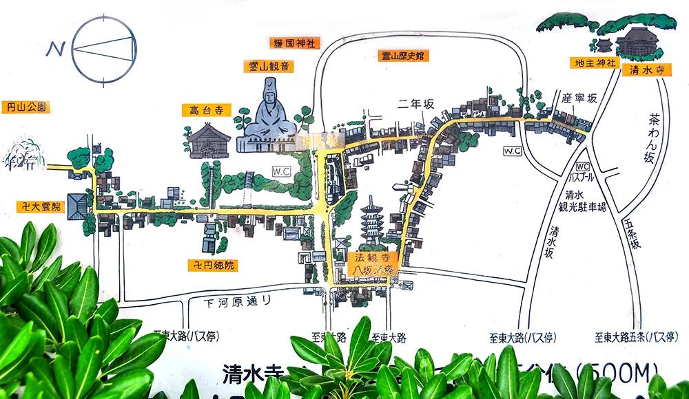 日本京都清水寺庙特殊之处,日本清水寺见证京都千年古韵风采