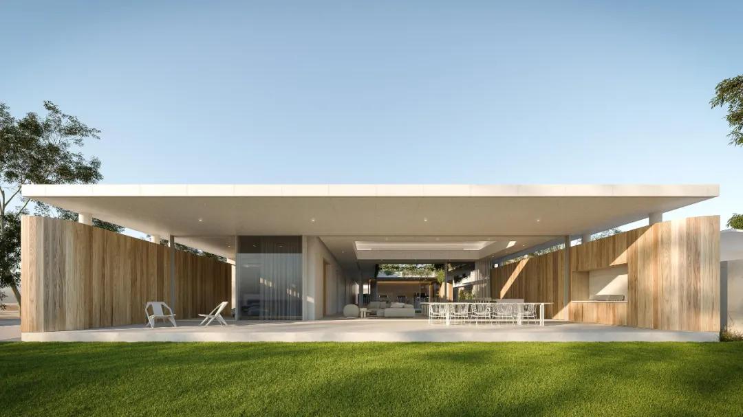 侘寂美学与极简主义别墅,极简极致轻奢的美学设计