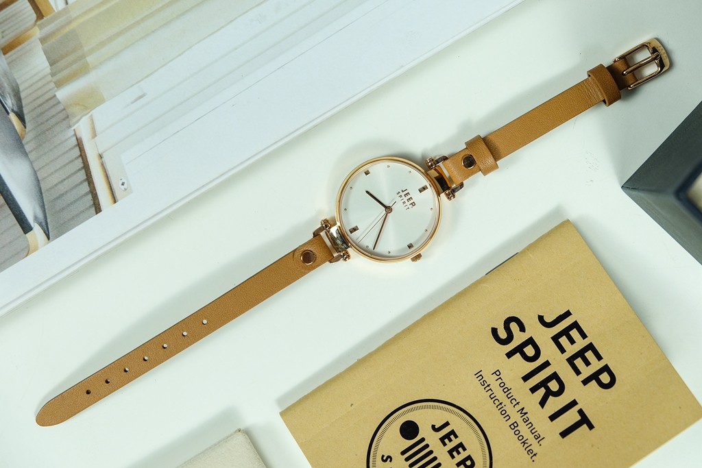 jeepspirit丹宁石英表,jeep森系手表女