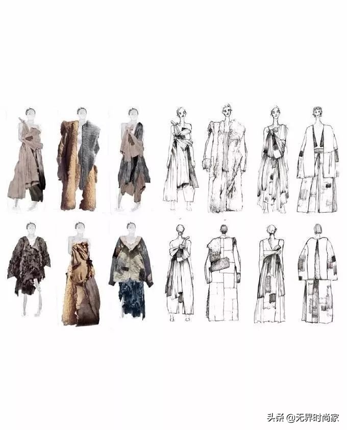 动漫服装设计素材大全,服装设计素材黄色