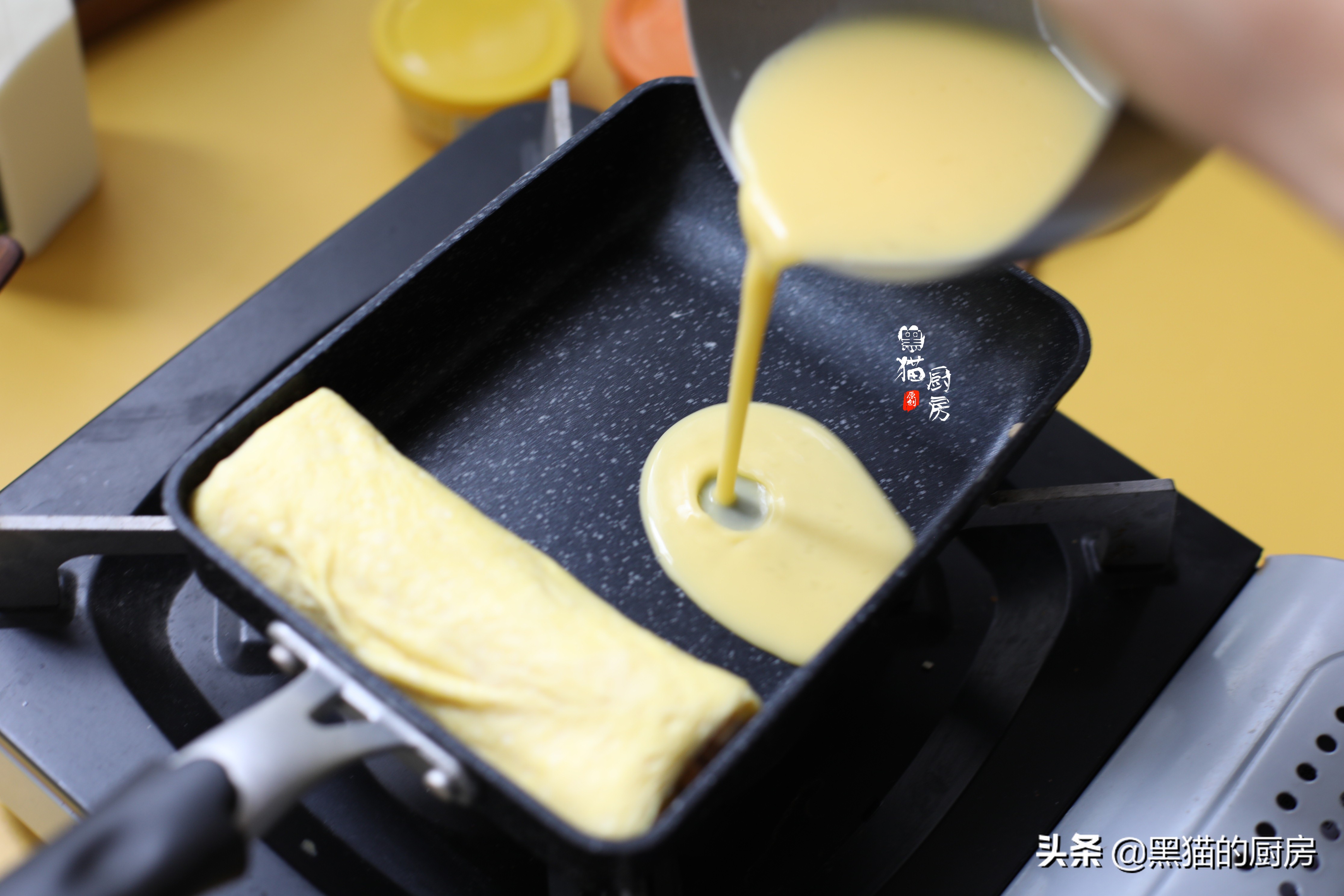 鸡蛋和芝士可以做的爱心早餐,鸡蛋芝士米饭补钙早餐