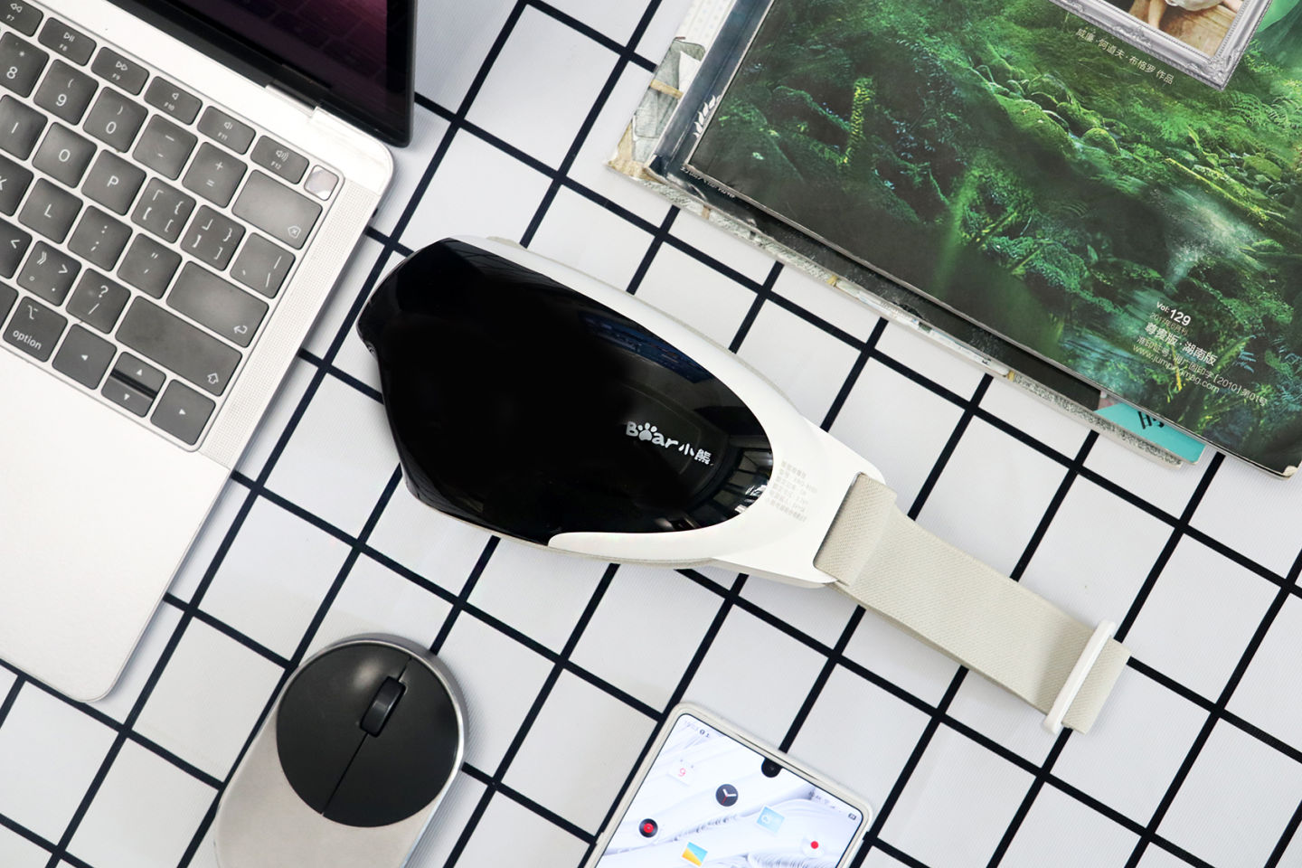 眼部便携式按摩仪缓解眼部疲劳,眼部疲劳缓解按摩仪奥克斯