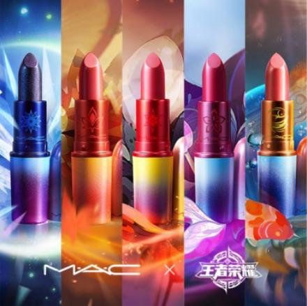 吻住,我们能赢!MAC与王者荣耀联名款来了,火箭少女实力助攻!