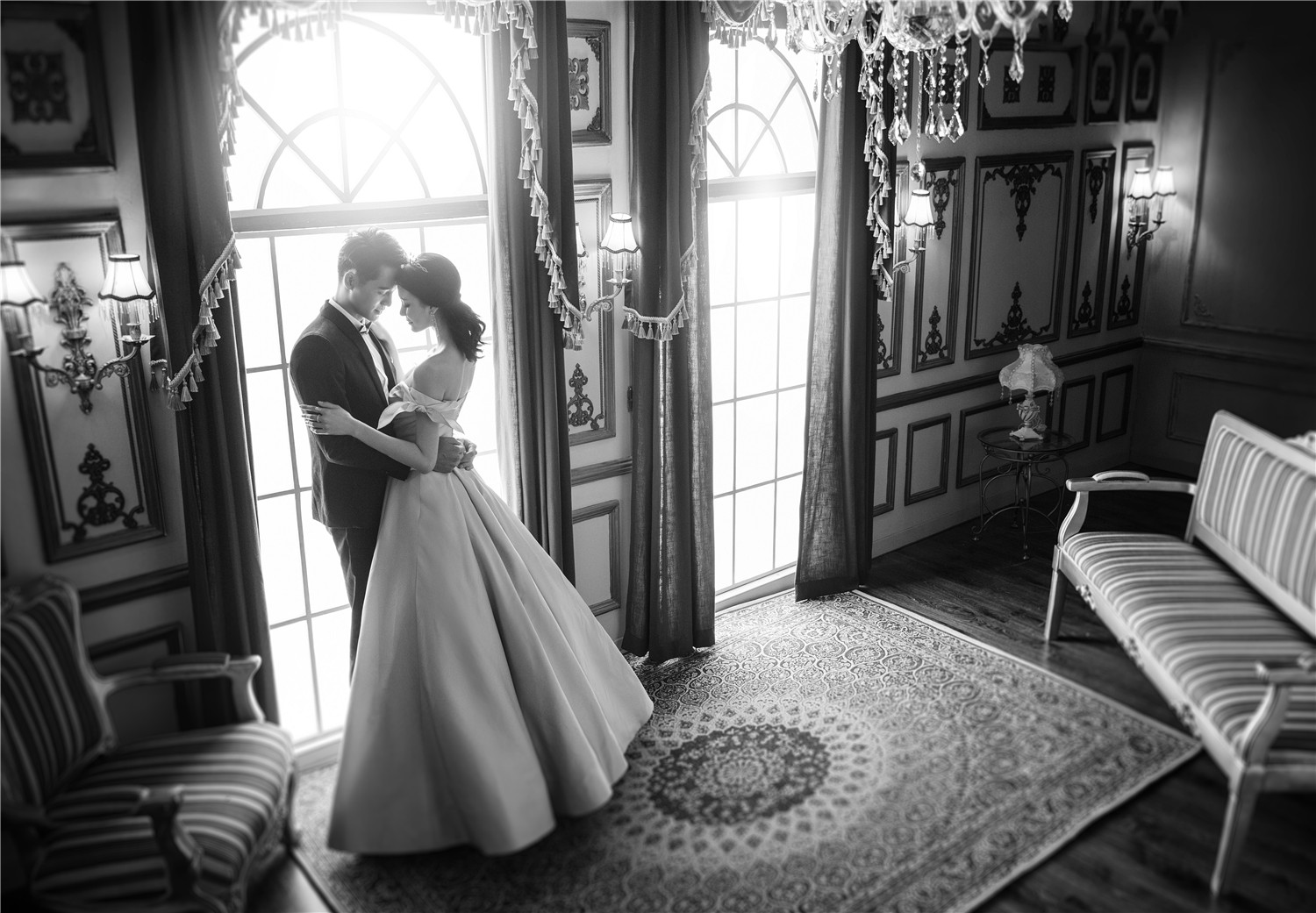 满族风格婚纱照是什么样的,婚纱照全家福风格种类大全