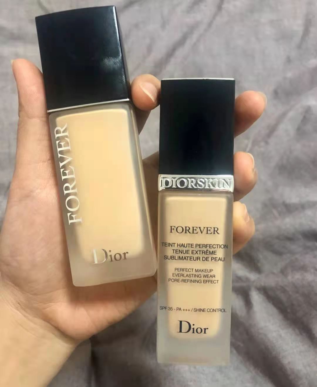 ysl逆龄粉底液和兰蔻菁纯哪个好用,兰蔻粉底液小气泡遮瑕持久