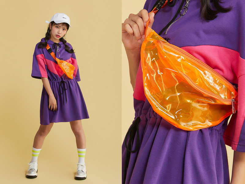 荧光色显白穿搭,荧光黄发色穿衣搭配