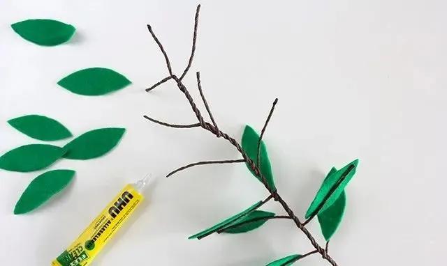 手工diy不织布,手工布艺不织布向日葵图解教程