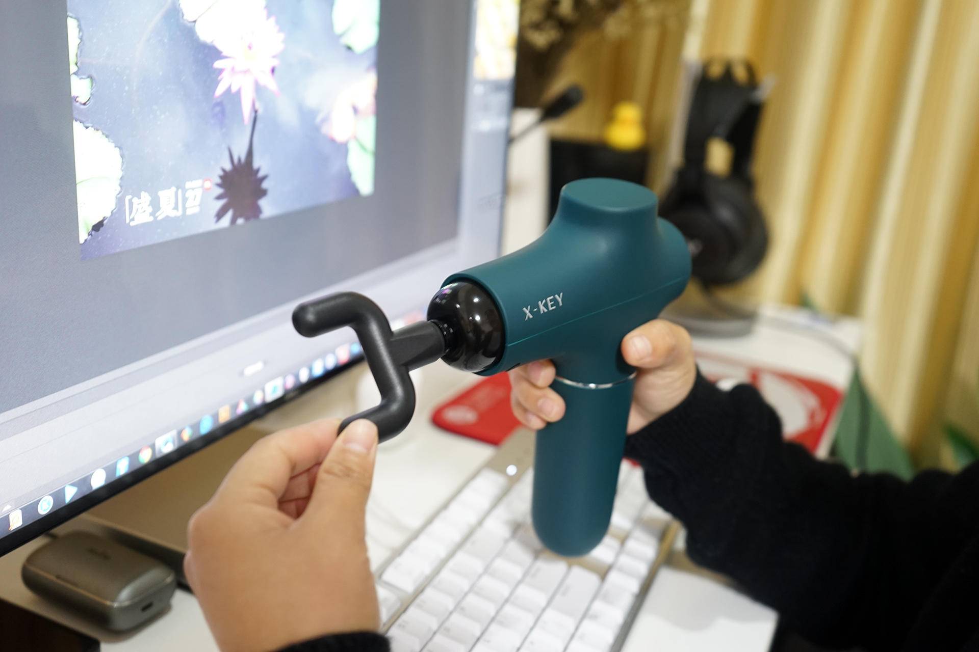 专业级筋膜枪按摩器肌肉放松,放松肌肉筋膜枪真实测评