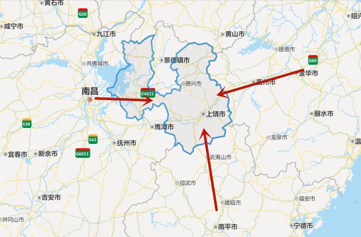 上饶市，众多优势齐发力，“江西第五”不应成为天花板