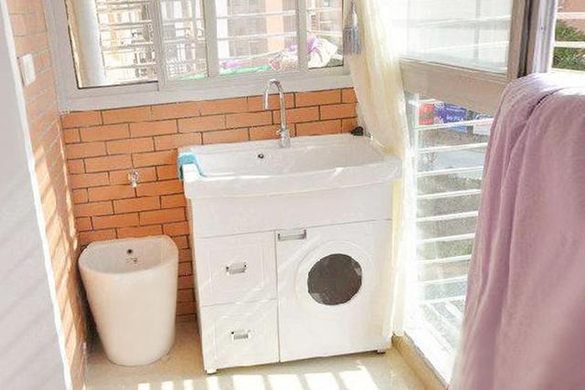 装修阳台要装地漏吗,1.2米阳台拖把池装修效果图