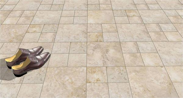 客厅瓷砖75*150铺贴效果图,十六种瓷砖铺贴方法