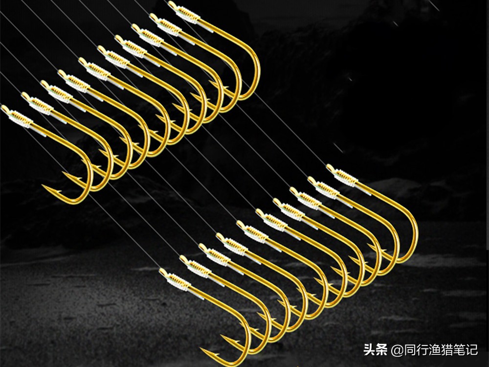 钓鱼不缠线的绑钩法,钓鱼不跑鱼绑钩方法