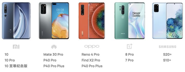 华为p40小米10pro,小米10至尊纪念版华为p40pro屏幕