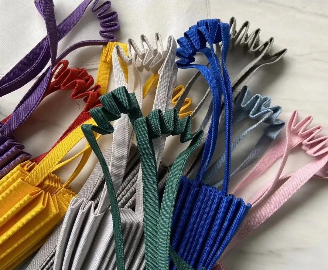 菱格褶皱链条包三宅一生,三宅小众菱格包