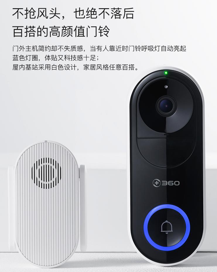360可视门铃案例,360智慧生活可视门铃
