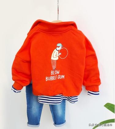 今年流行的秋款童装新款,韩系风格夏款童装