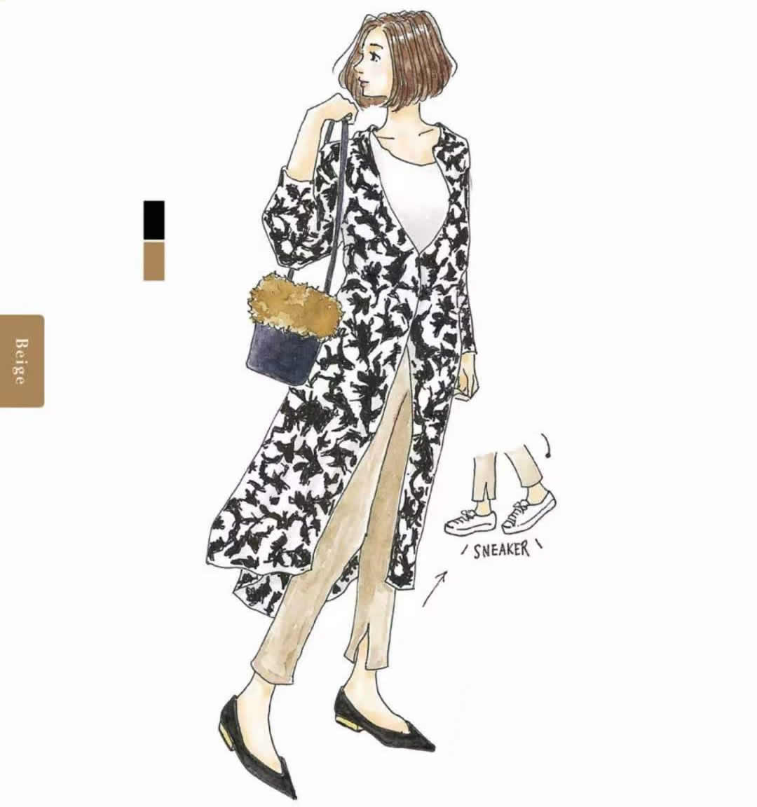 学穿搭懂色彩,10种日常穿搭配色轻松表达高级感