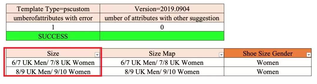 亚马逊鞋子尺码没有显示全,亚马逊后台怎么更改鞋码