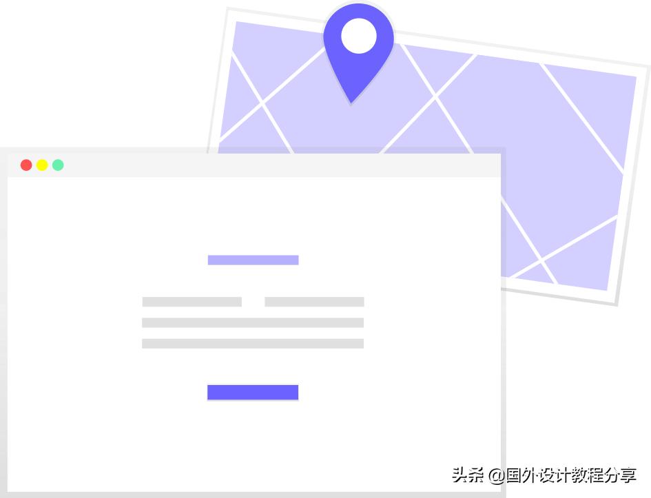 扁平矢量插画色彩教程,扁平矢量家具插画