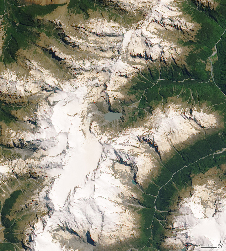 新西兰冰川变色影响,新西兰冰川变色的影响