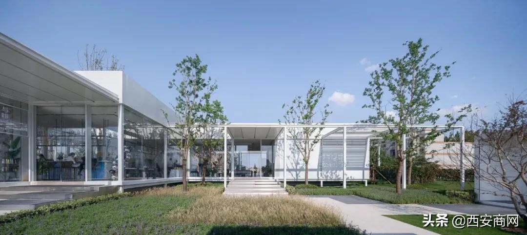 可拆装模块化售楼部,可拆卸装配式售楼中心