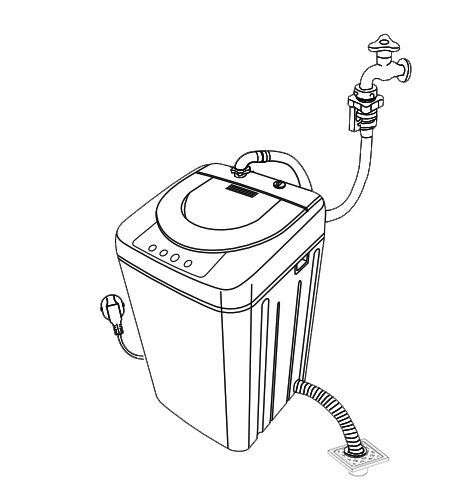 洗衣机是上排水好还是下排水好,洗衣机适合墙排还是地漏