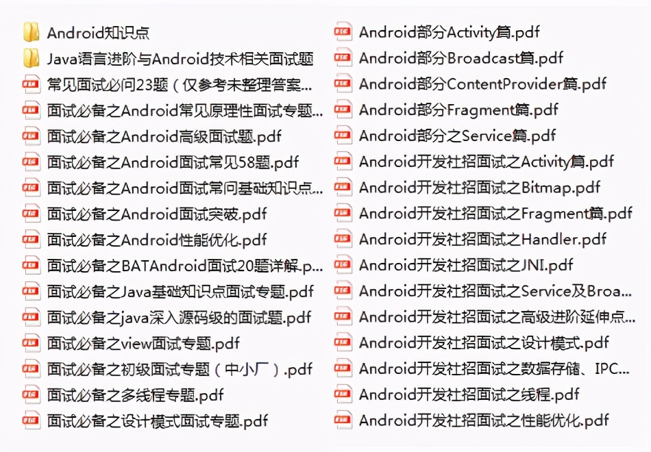 android开发中的一些技术细节,android开发现状