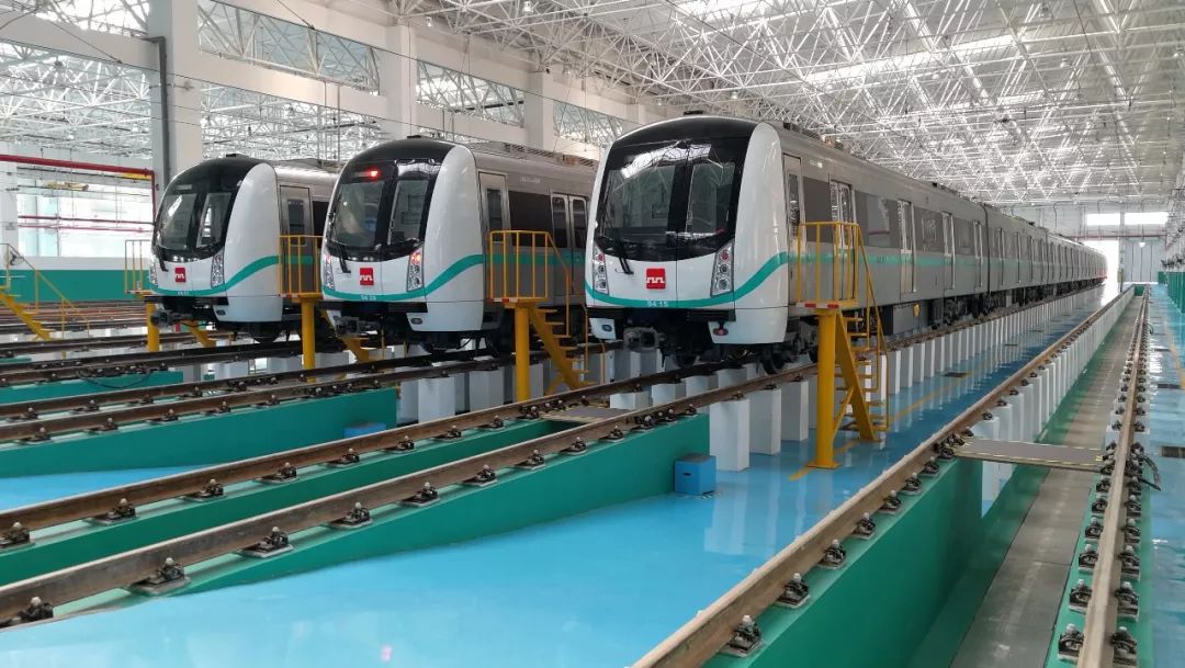 西安地铁17号线的颜色是绿色,西安地铁6号线标志颜色