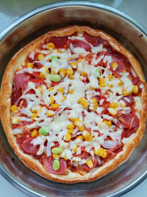 全职宝妈手把手教你做披萨,孩子想在家自己吃披萨怎么做