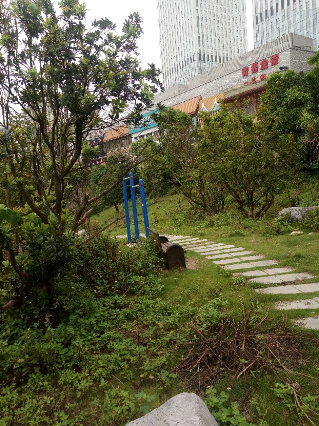 南宁青秀万达楼顶,青秀万达天空之城