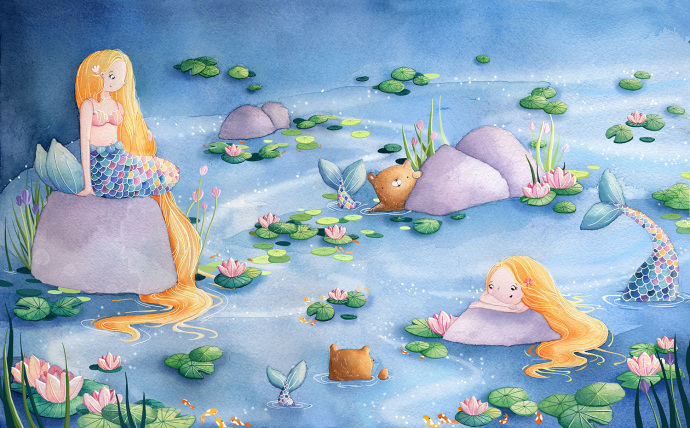 关于年轻的涂色简笔画,简笔画女生上色图