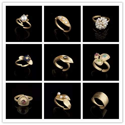 那些美好的植物系珠宝，森系婚礼的最爱