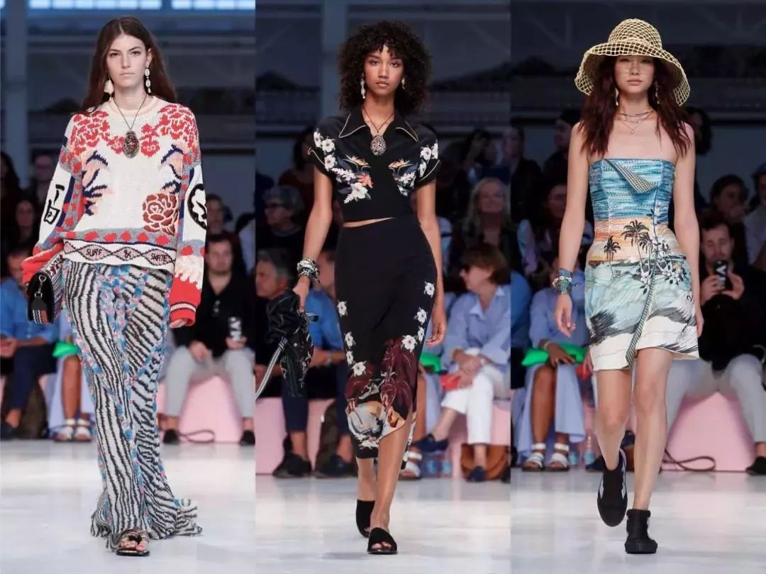 etro近况,etro佩斯利花纹真丝连衣裙